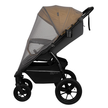 Коляска прогулочная Indigo EPICA XL AIR с сумкой бежевый