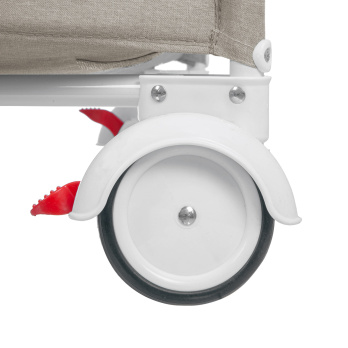 Кровать-манеж Indigo BON-BON (2 уровня) бежевый