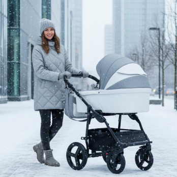 Коляска 2 в 1 Indigo IMPULSE ECO белый