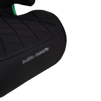 Автокресло-бустер Indigo QuickFix ISOFIX, группа 3 (22-36 кг) черный