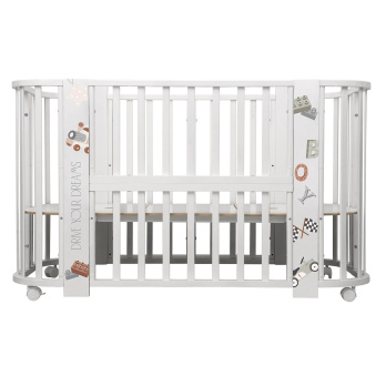 Кровать детская Indigo Baby Line 5 в 1 с поперечным маятником 