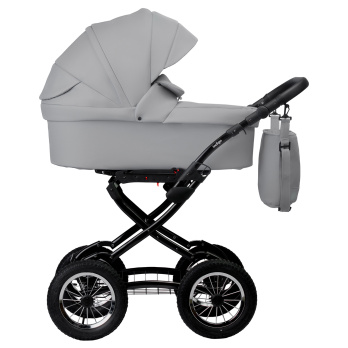 Коляска 2 в 1 Indigo BARBARA ECO Classic серый