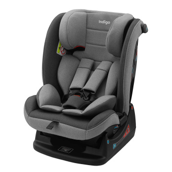 Автокресло Indigo REFLEX 0+1+2+3 (0-36 кг) серый