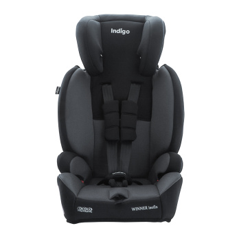 Автокресло Indigo WINNER ISOFIX 1+2+3 (9-36 кг) черный