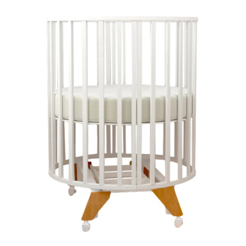 Кровать 6в1 Indigo СОФИЯ с универсальным маятником белый