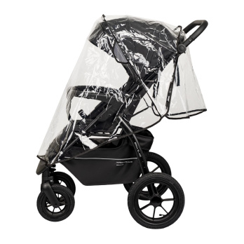 Коляска прогулочная Indigo EPICA XL AIR с сумкой черный