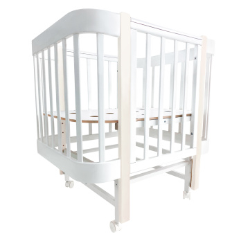 Кровать детская Indigo Italiano Baby продольный маятник на колеса 