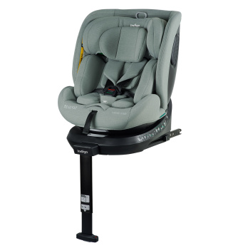 Автокресло Indigo E-TRON ISOFIX I-SIZE, с упором, группа 0+1+2+3 (0-36 кг)  зеленый