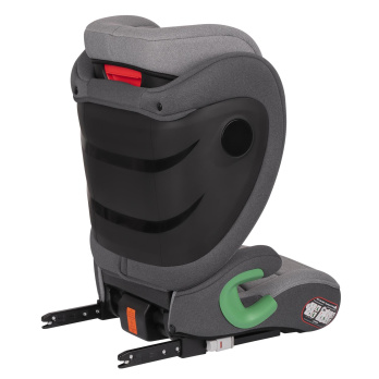 Автокресло Indigo DEFENDER isofix 2+3 (15-36 кг) серый
