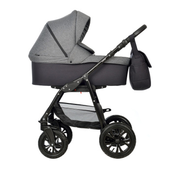 Коляска 2 в 1 Indigo CHARLOTTE Sity черный