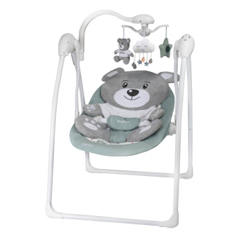 Качели электронные Indigo TEDDY зеленый