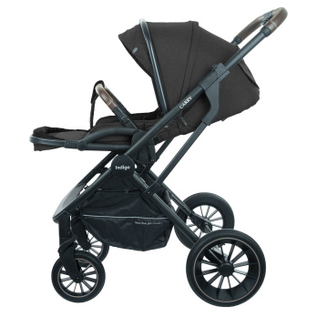 Коляска 3 в 1 Indigo CARRY черный