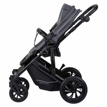 Коляска 3 в 1 Indigo COIN серый