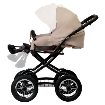 Коляска 2 в 1 Indigo BARBARA ECO Classic бежевый