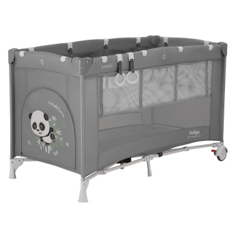 Кровать-манеж Indigo Summer (2 уровня) 