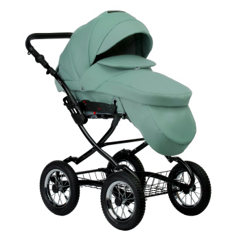 Коляска 2 в 1 Indigo BARBARA ECO Classic зеленый