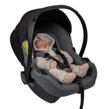 Автокресло Avionaut Cosmo I-SIZE, группа 0+ (0-13 кг) (Indigo, Mio, Porto, Tour, Avant, Velino) серый