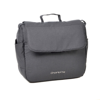 Коляска 2 в 1 Indigo CHARLOTTE Sity серый