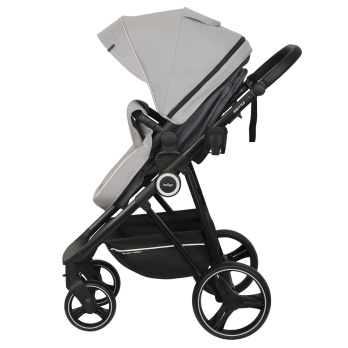 Коляска-трансформер Indigo SHUTTLE 3в1 серый