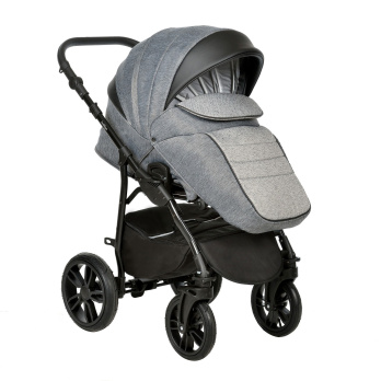 Коляска 2 в 1 INDIGO серый