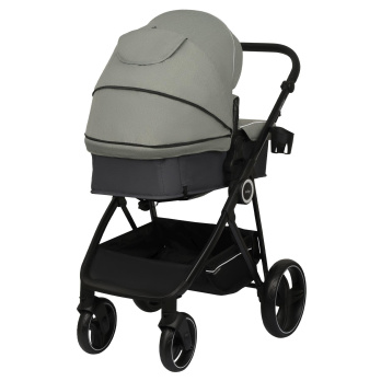 Коляска-трансформер Indigo SHUTTLE 3в1 серый