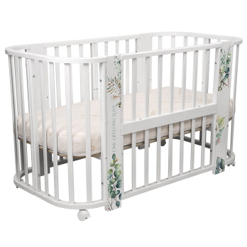 Кровать детская Indigo Baby Line 5 в 1 с поперечным маятником 