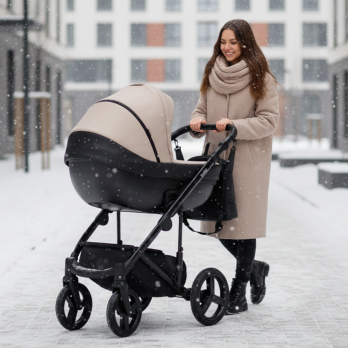 Коляска 2 в 1 Indigo TOUR ECO бежевый