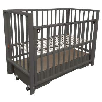 Кровать детская Indigo Norden маятник на колесах 