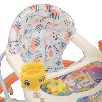 Ходунки Indigo Солнышко оранжевый