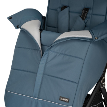 Коляска прогулочная Indigo WIND синий