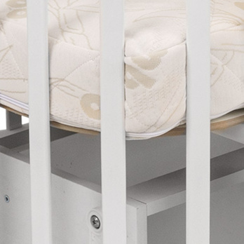 Матрас Indigo GREEN LINE 70*100 стеганый трикотаж белый