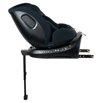 Автокресло Indigo E-TRON ISOFIX I-SIZE, с упором, группа 0+1+2+3 (0-36 кг)  черный