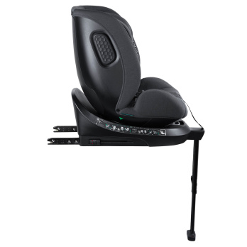 Автокресло Indigo E-TRON ISOFIX I-SIZE, с упором, группа 0+1+2+3 (0-36 кг)  серый