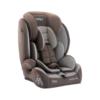 Автокресло Indigo WINNER ISOFIX 1+2+3 (9-36 кг) бежевый