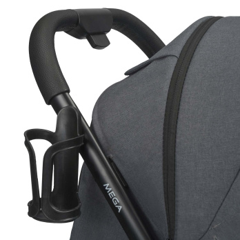 Коляска прогулочная Indigo MEGA серый