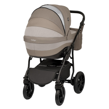 Коляска 2 в 1 INDIGO коричневый