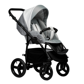 Коляска 2 в 1 Indigo IMPULSE ECO белый