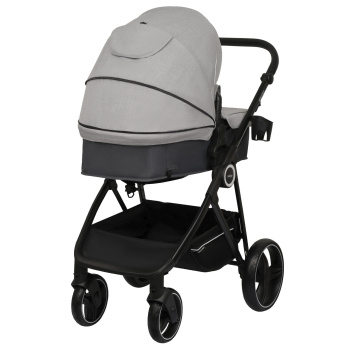 Коляска-трансформер Indigo SHUTTLE 3в1 серый