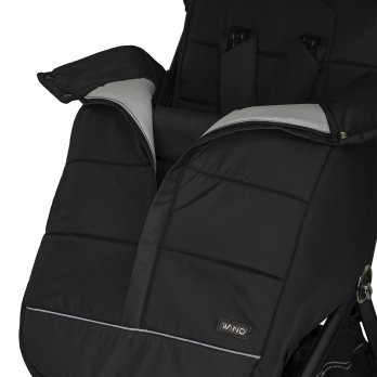 Коляска прогулочная Indigo WIND черный