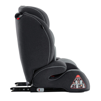 Автокресло Indigo WINNER ISOFIX 1+2+3 (9-36 кг) серый