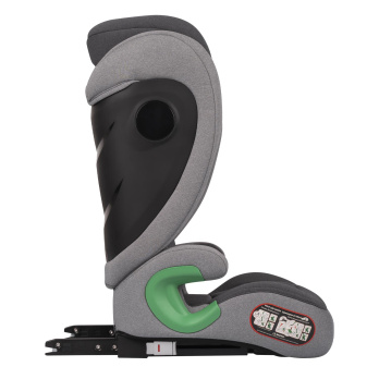 Автокресло Indigo DEFENDER isofix 2+3 (15-36 кг) серый