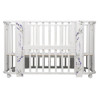 Кровать детская Indigo Baby Line 5 в 1 с поперечным маятником 