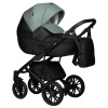 Коляска 2 в 1 Indigo MIO ECO бирюзовый