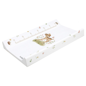 Доска для пеленания INDIGO 780*450*80 белый с принтом