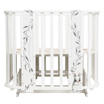 Кровать детская Indigo Baby Line 5 в 1 с поперечным маятником 