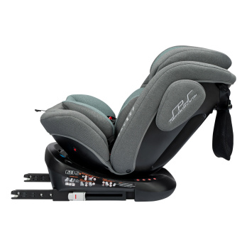 Автокресло INDIGO SMART Isofix 0+1+2+3 (0-36 кг) серый