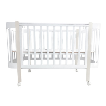 Кровать детская Indigo Italiano Baby продольный маятник на колеса 