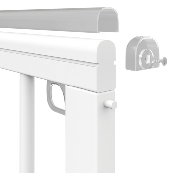 Кровать детская Indigo Vista маятник на колесах, ящик 