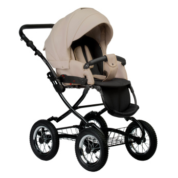 Коляска 2 в 1 Indigo BARBARA ECO Classic бежевый