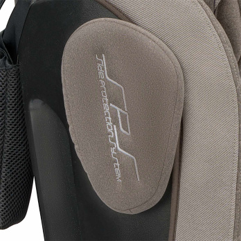 Автокресло INDIGO SMART+ Isofix, капюшон, подножка, 0+1+2+3 (0-36 кг) бежевый